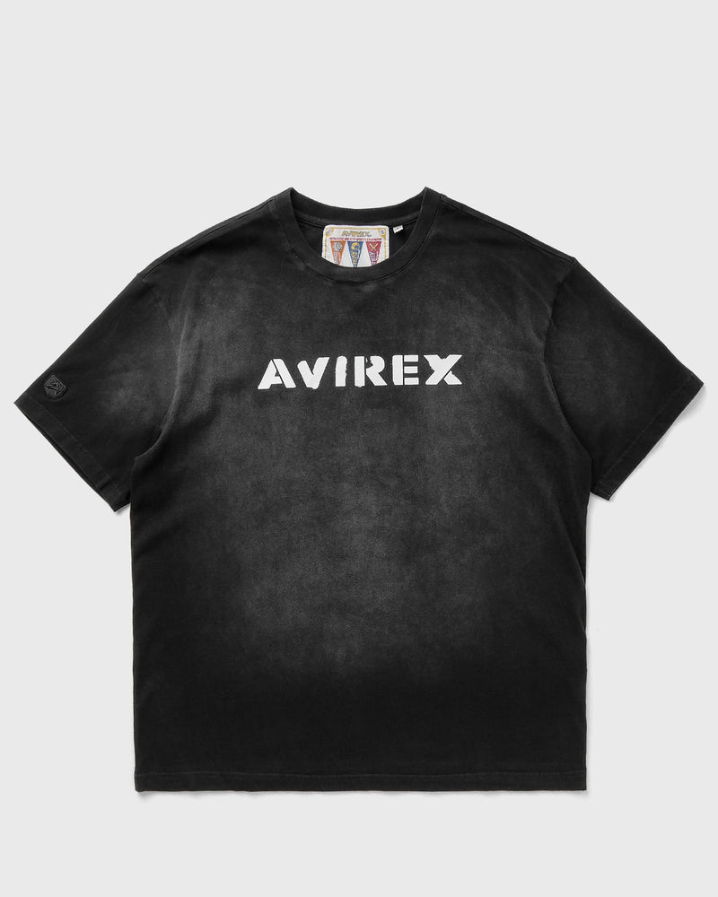 Avirex Distressed Icon Tee Black