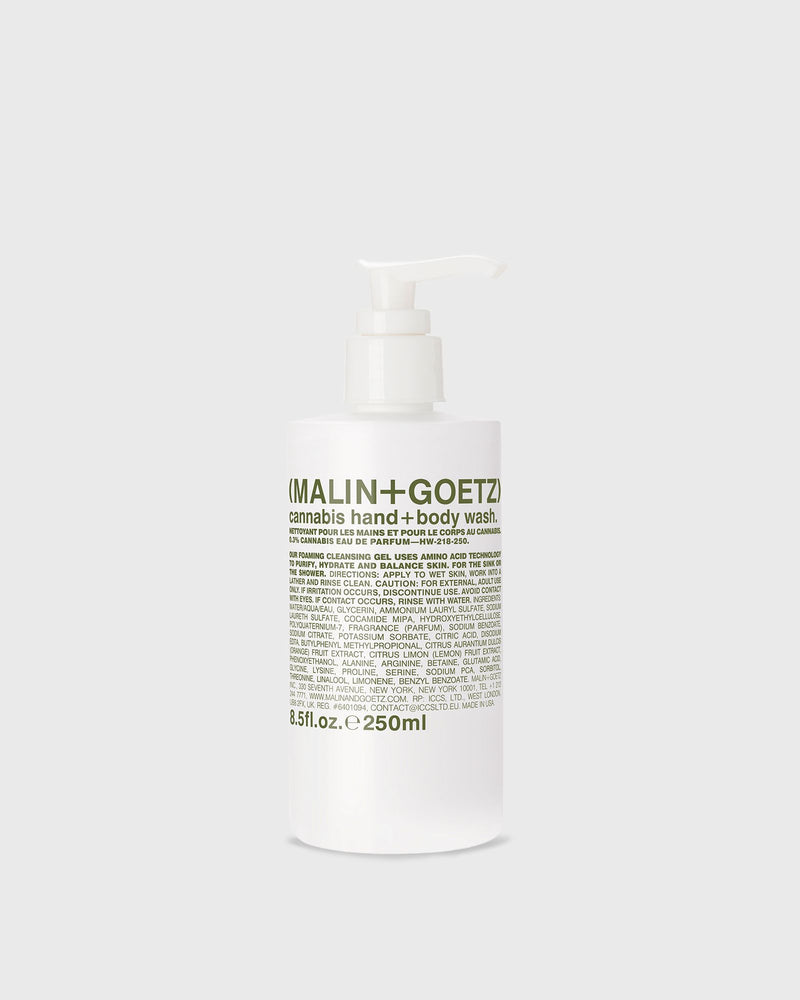 Malin + Goetz Cannabis Hand + Body Wash-250 Ml