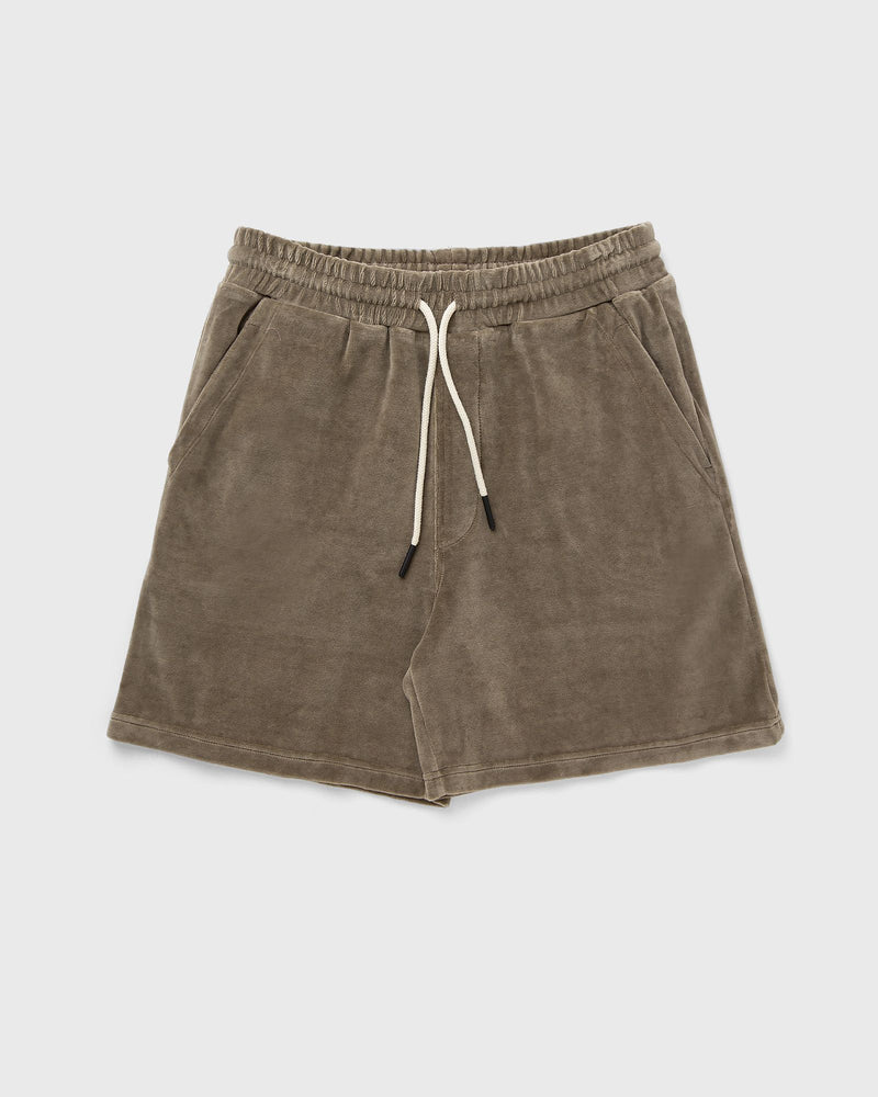 Oas Morel Velour Shorts Brown