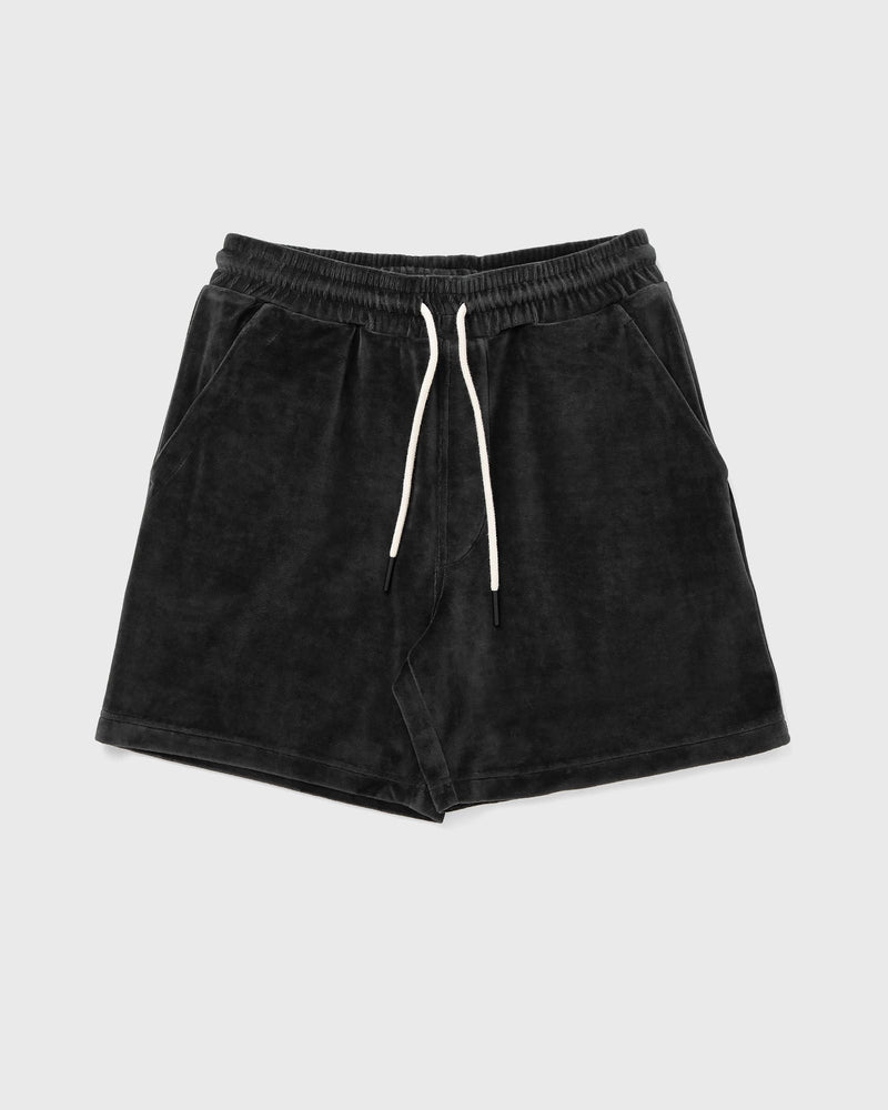 Oas Nearly Black Velour Shorts