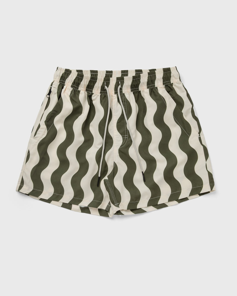 Oas Forest Waver Swim Shorts Green|beige