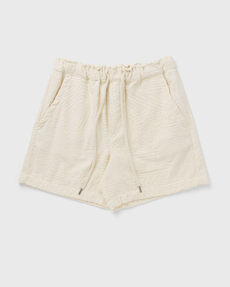 Oas Cream Golconda Terry Shorts Beige