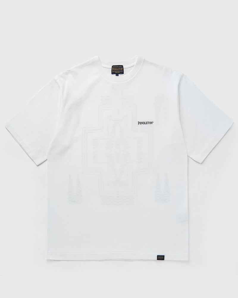 Pendleton Back Emb Tee White