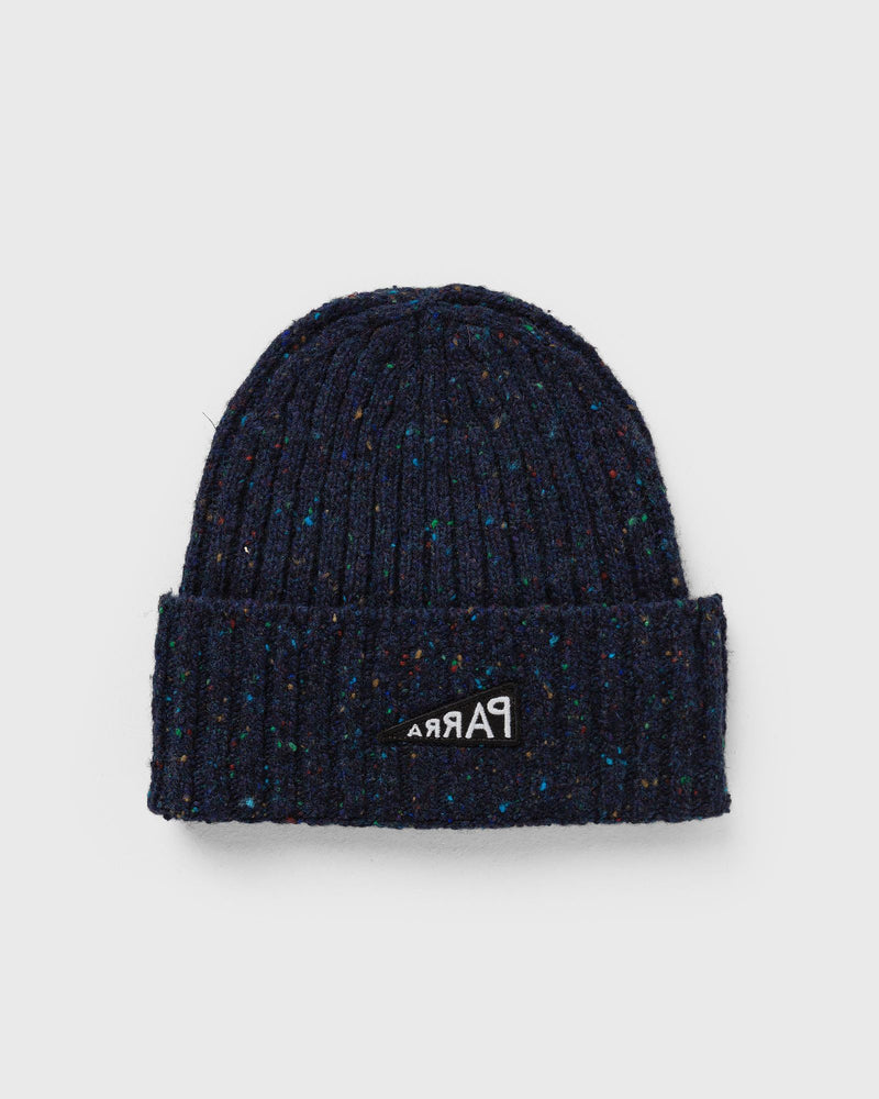 By Parra Reversed Flag Beanie White