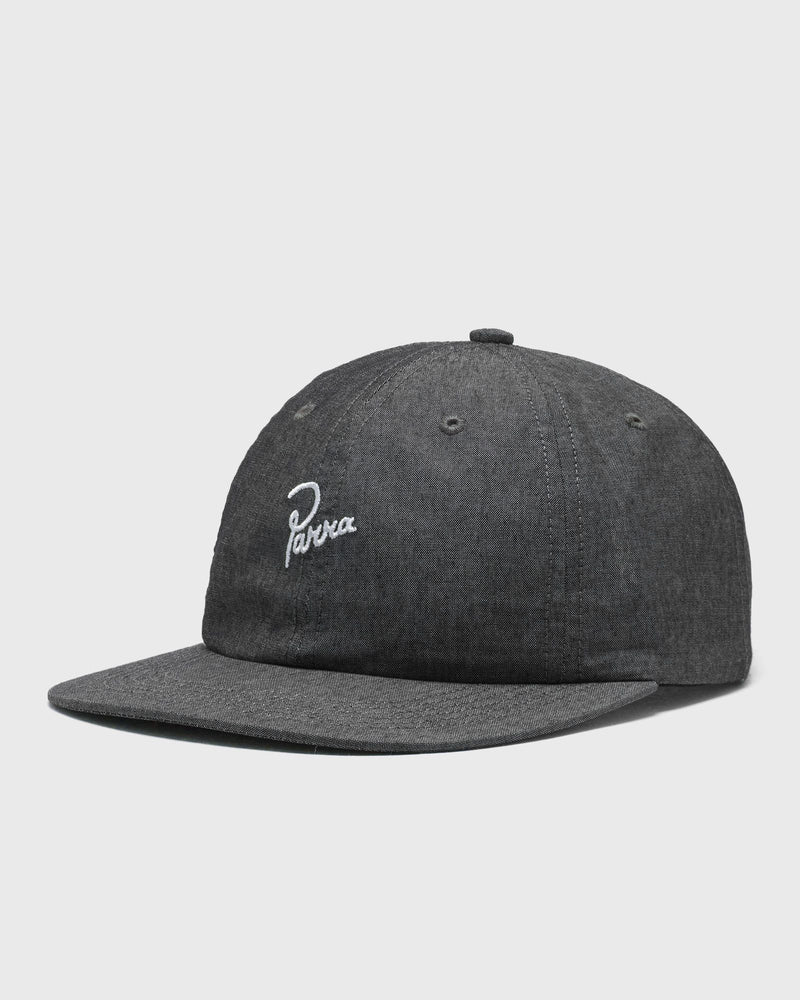 By Parra Signature 6 Panel Hat Black