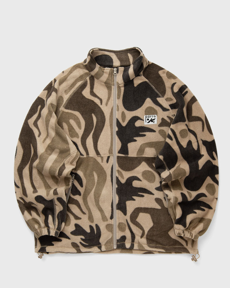 By Parra Just Like Heaven Fleece Jacket Brown|beige
