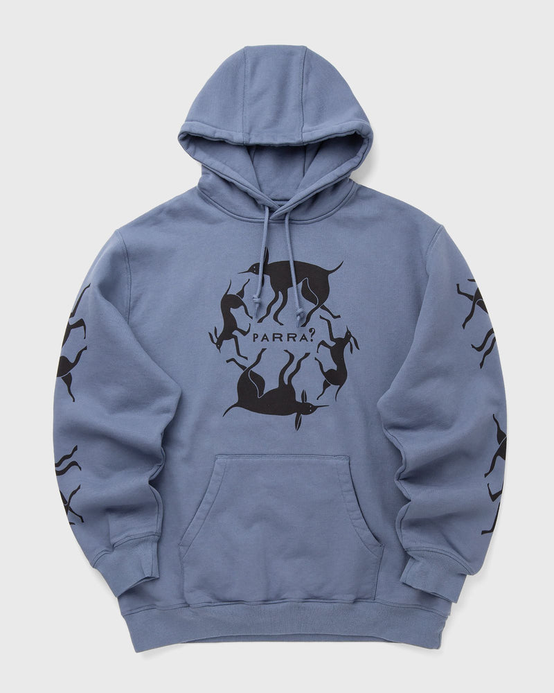 By Parra Non Grand Cafe Hooded Sweatshirt Blue
