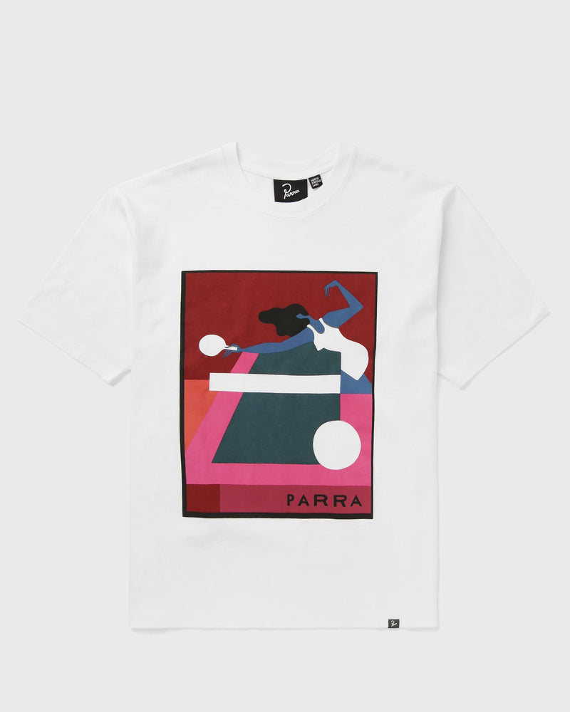 By Parra Ping Ponged Tee White