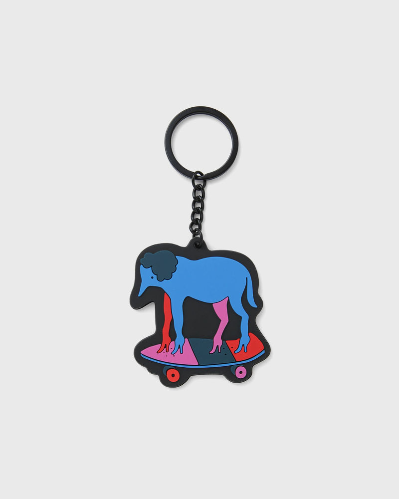 By Parra Jean Pierre le Douche Key Chain Blue