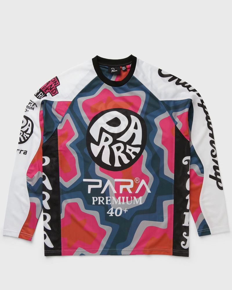 By Parra Mtb Competition Jersey Pink|white