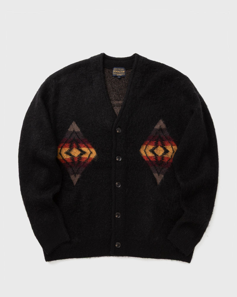 Pendleton Shaggy Cardigan Black