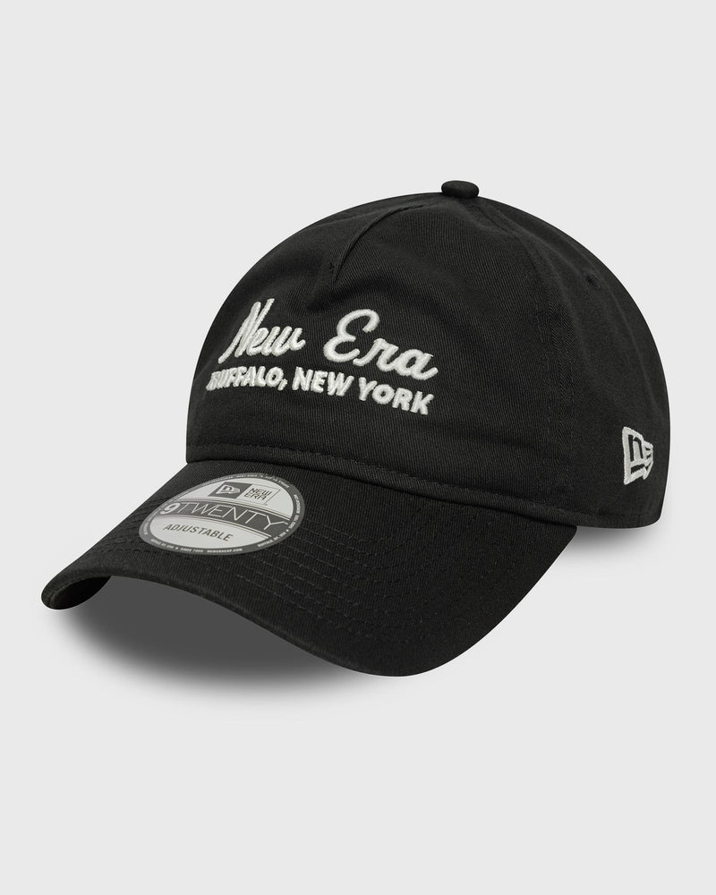 New Era Script 9Twenty Af Black