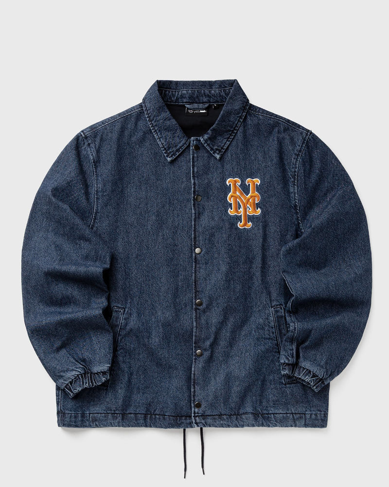 New Era MLB Denim Coaches Jckt New York Mets Blue