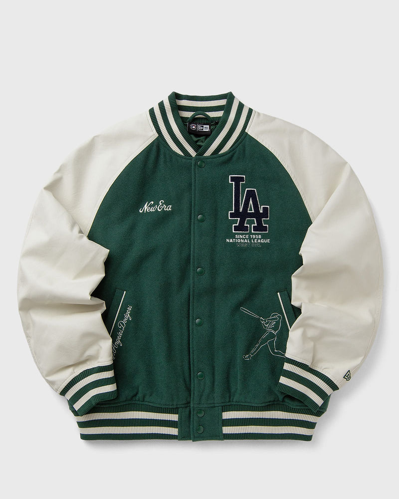 New Era MLB Varsity Jacket Los Angeles Dodgers Green