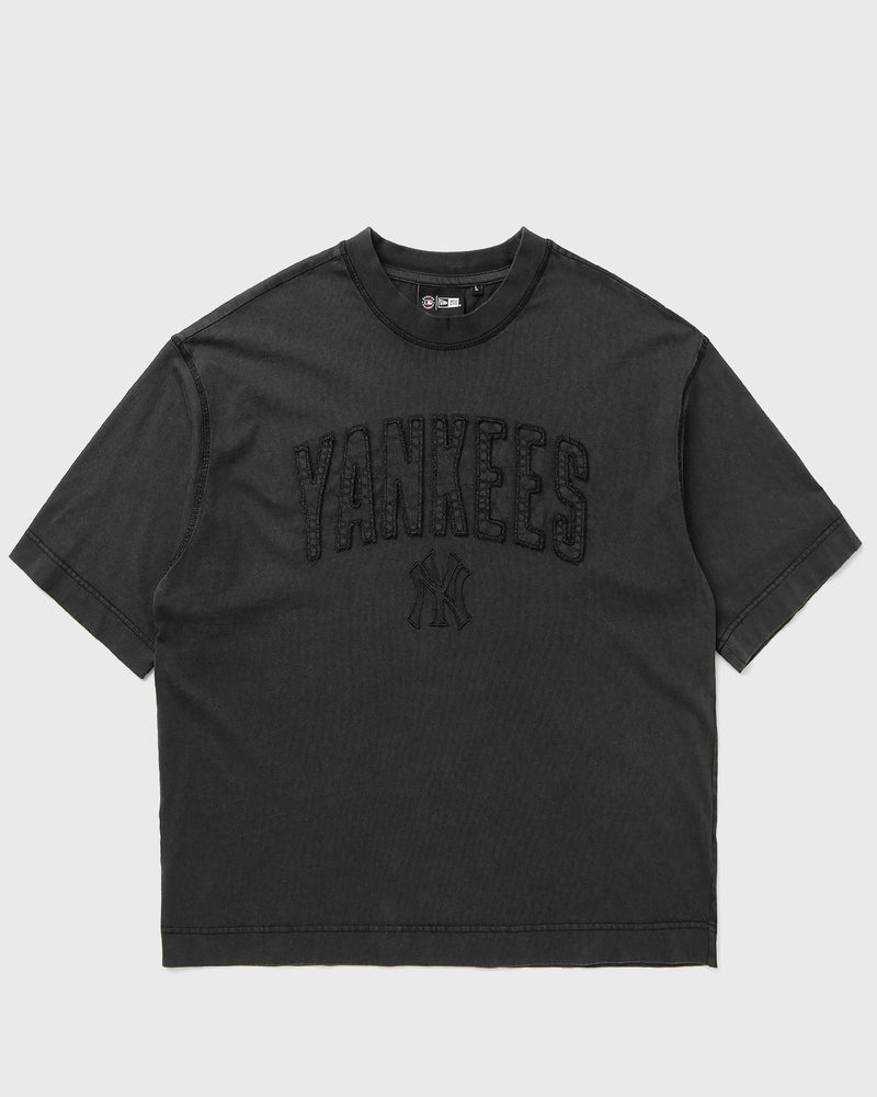 New Era MLB Washed Boxy Tee New York Yankees Black