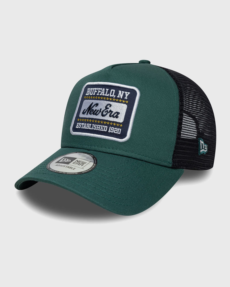 New Era Ne Patch Trucker Newera Green