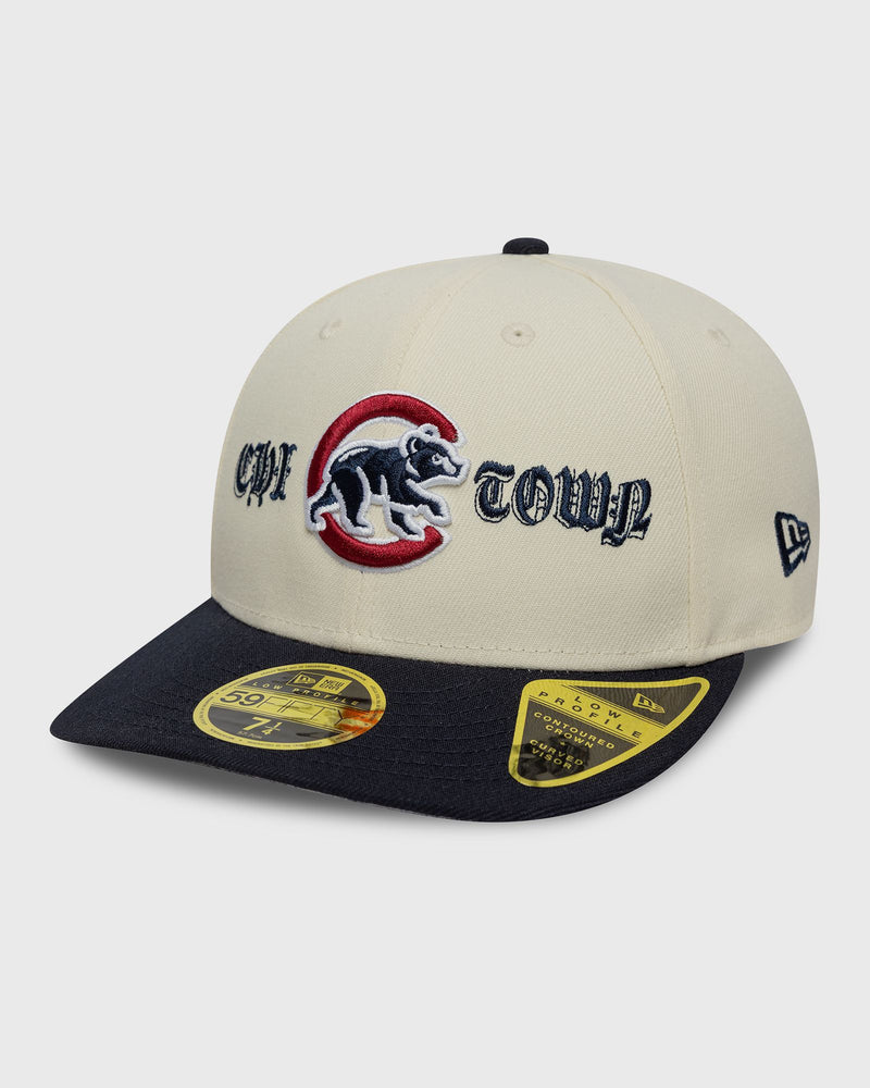 New Era Coops Logo 59Fifty Lp Chicago Clubs Black|beige