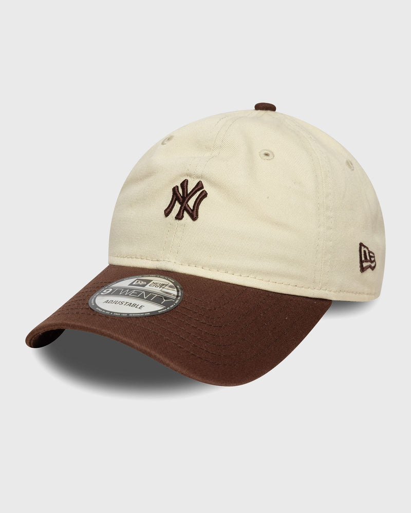 New Era Mini Logo 9Twenty New York Yankees Brown|beige
