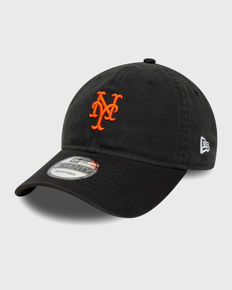 New Era Washed Script 9Twenty New York Mets Black