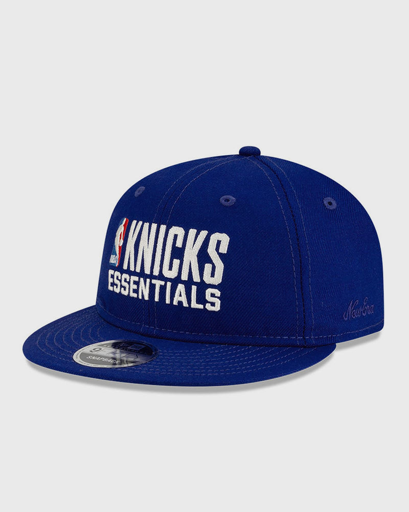 New Era X Fear of God 59Fifty Retro Crown Flat New York Knicks Blue