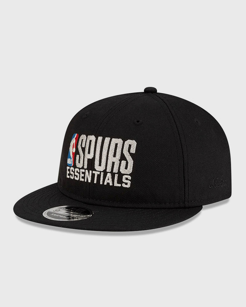 New Era X Fear of God 59Fifty Retro Crown Flat San Antonio Spurs Black