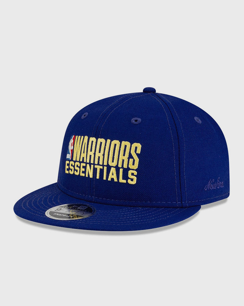 New Era X Fear of God 59Fifty Retro Crown Flat Golden State Warriors White