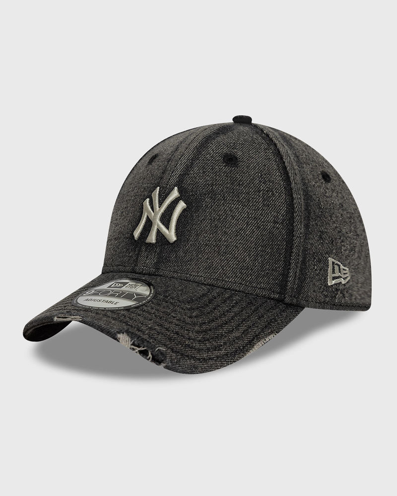 New Era Acid Wash Denim 9Forty Black