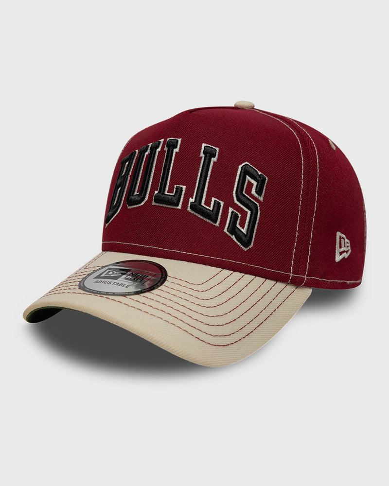 New Era City Icon Eframe Chicago Bulls Red|beige