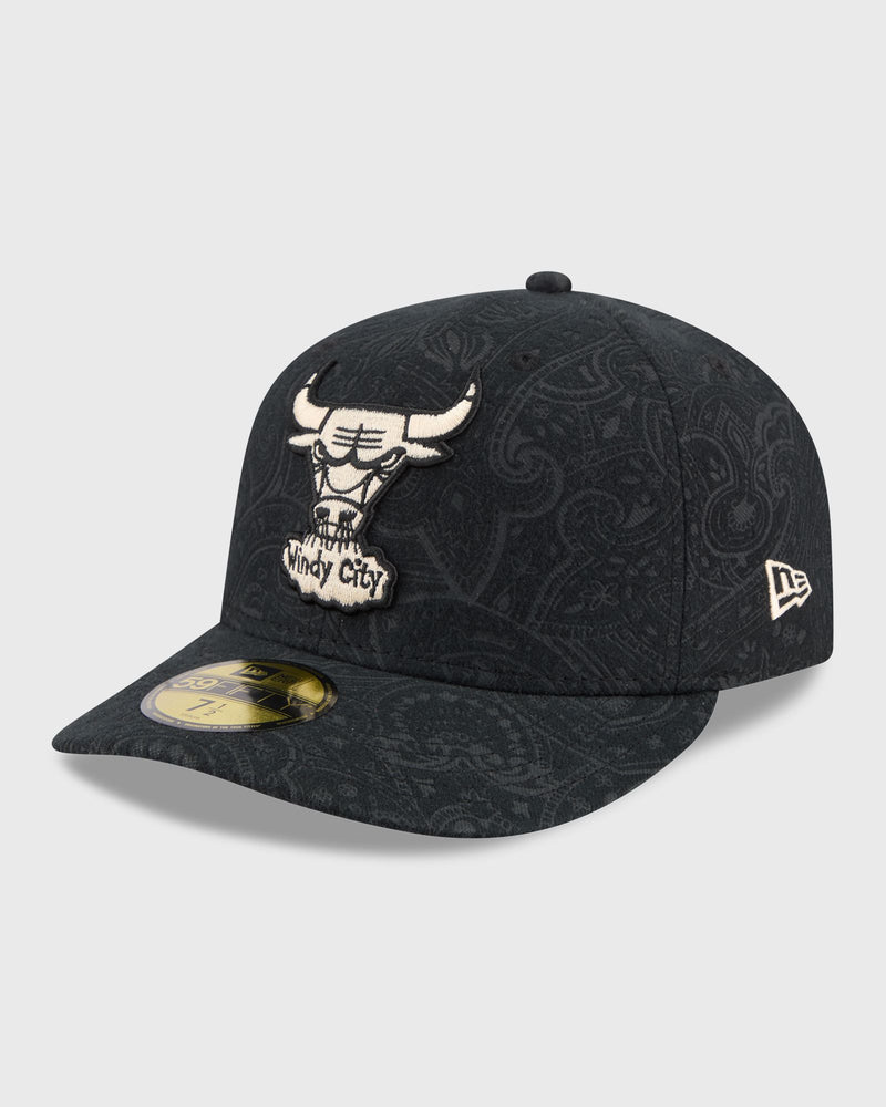 New Era Bruhsed Ctn 59Fiftypc 32116 Chicago Bulls Black