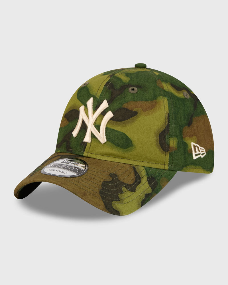 New Era Ripstop Camo 920 32119 New York Yankees Green