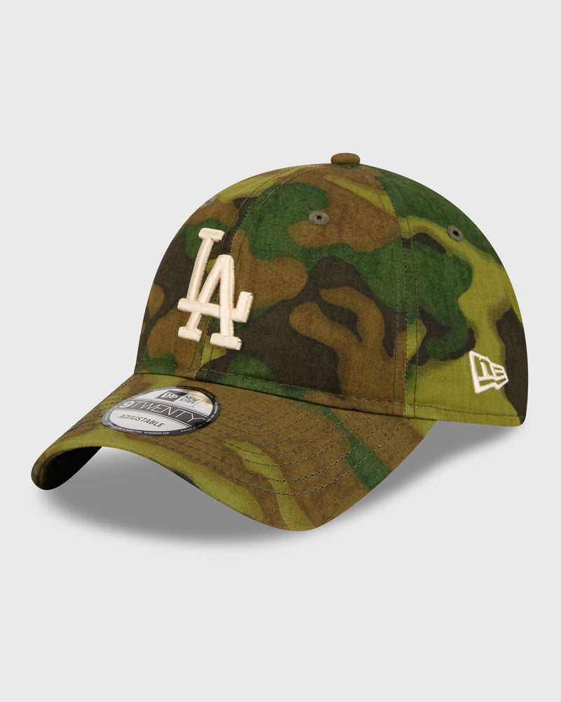 New Era Ripstop Camo 920 32119 Los Angeles Dodgers Green