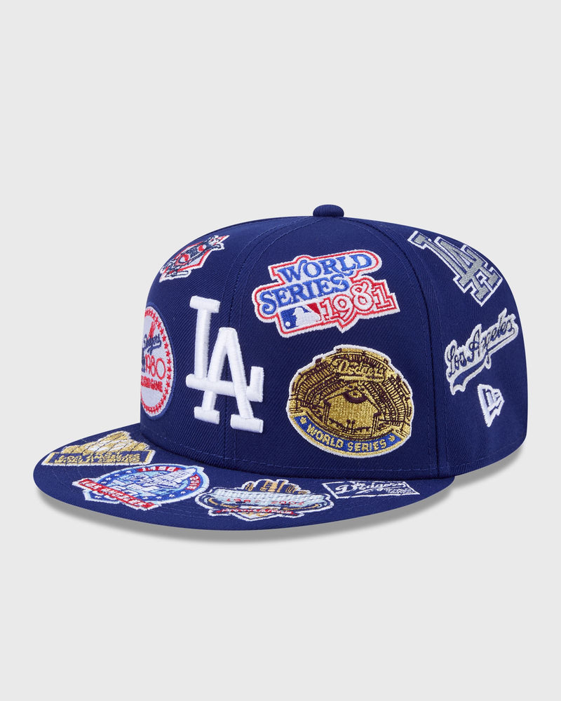 New Era 59Fifty All Over 28040 Los Angeles Dodgers Blue|multi
