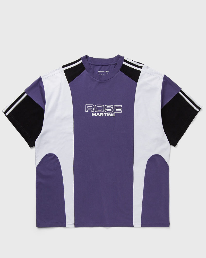 Martine Rose Oversized Panelled T-Shirt Purple