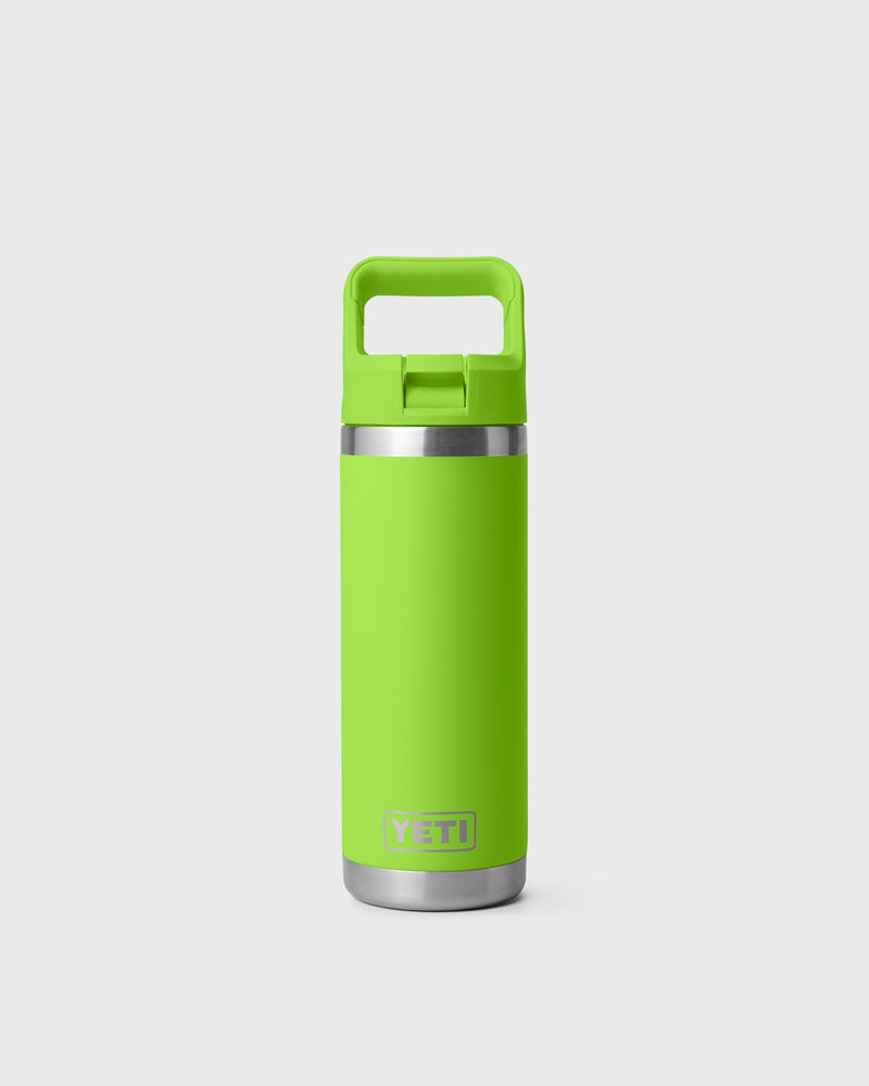 Yeti Rambler 18 Oz Colour Straw Bottle Green