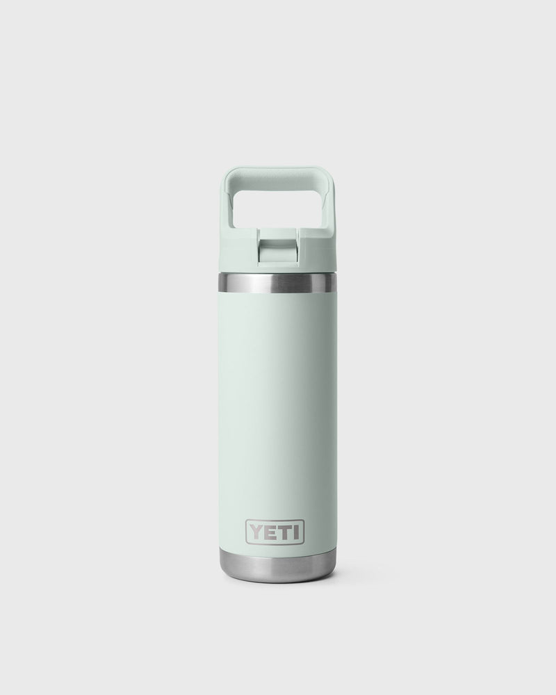 Yeti Rambler 18 Oz Colour Straw Bottle Grey