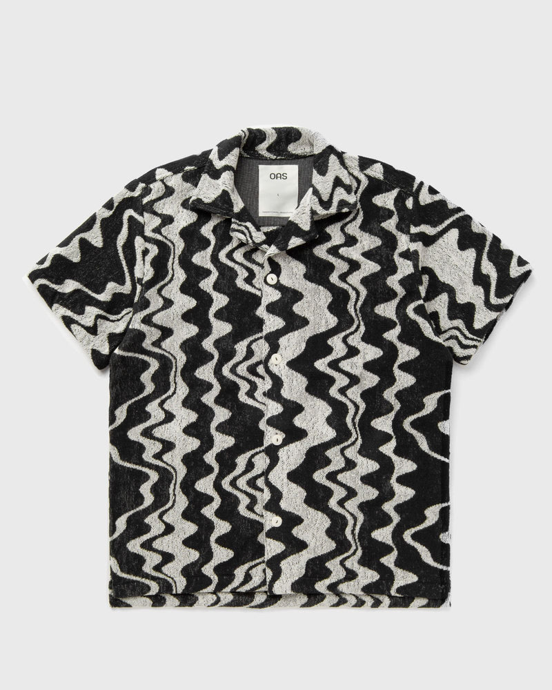 Oas Nero Verve Cuba Terry Shirt Black|white