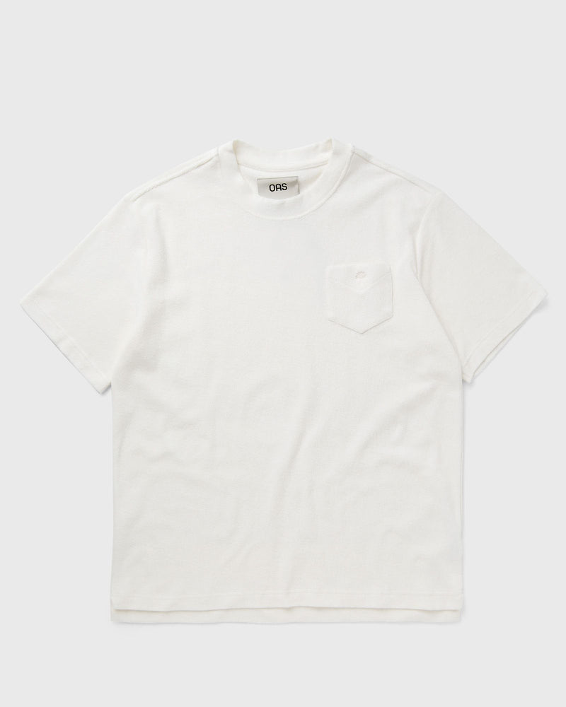 Oas White Terry Tee Beige