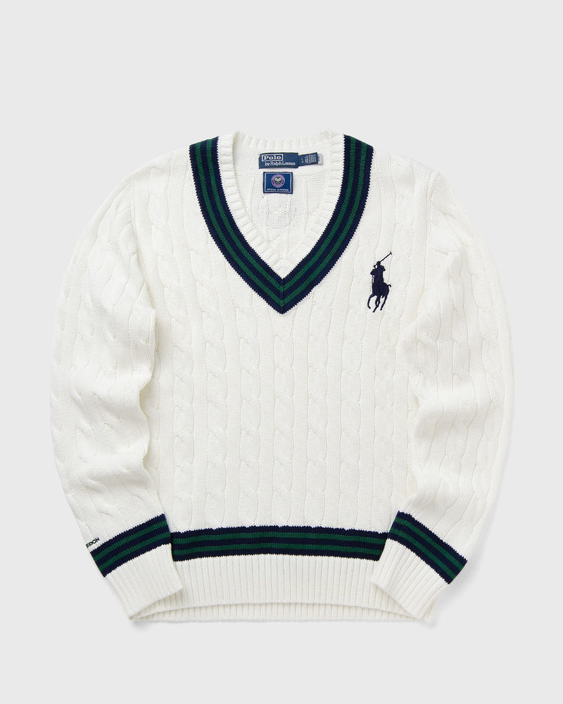 Polo Ralph Lauren Wimbledon Lsvncricket L/S Pullover White