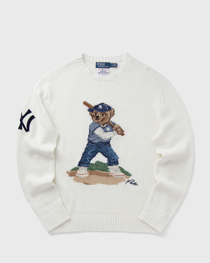 Polo Ralph Lauren Knit Yankees Pullover White