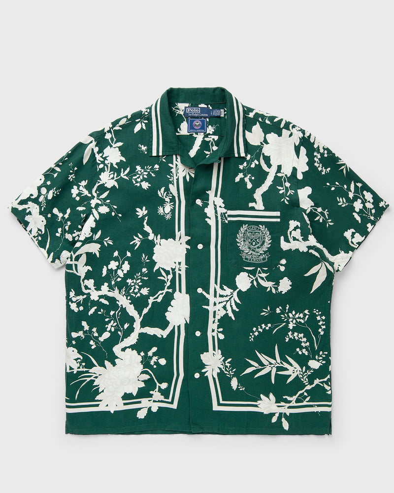 Polo Ralph Lauren Wimbledon Sport Shirt Green|white