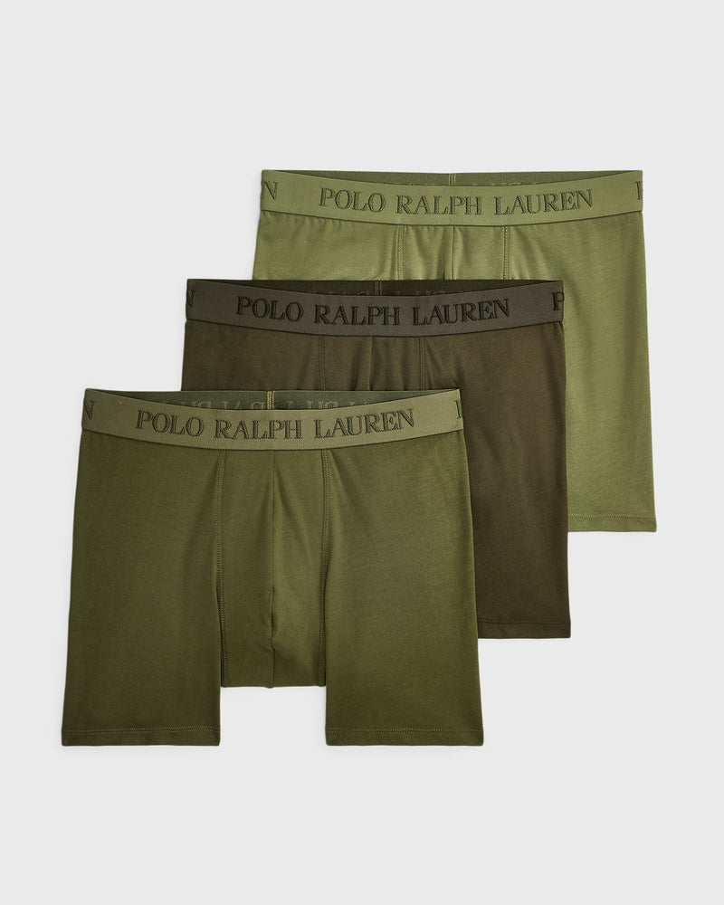 Polo Ralph Lauren 3PK-Boxer Brief Green