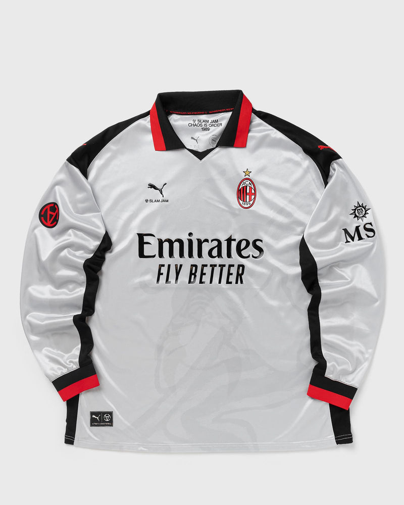 Puma Acm X Slam Jam Limited Edition Jersey Ls Silver