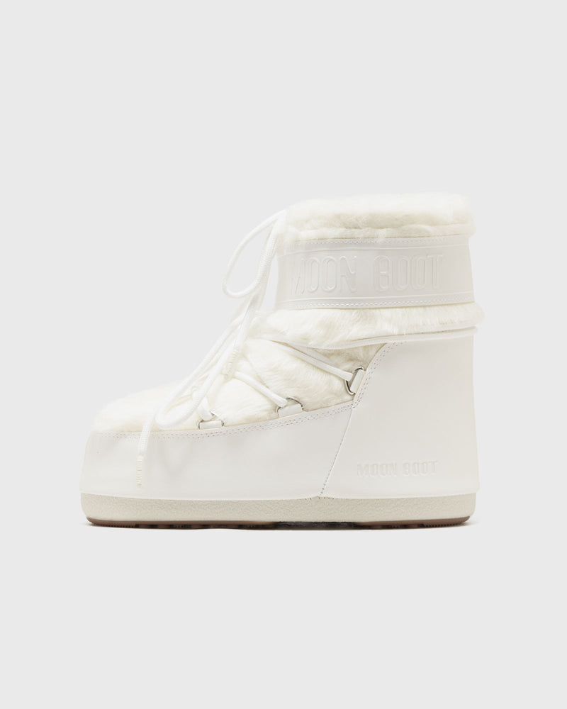 Moon Boot Mb Icon Low Faux Fur White