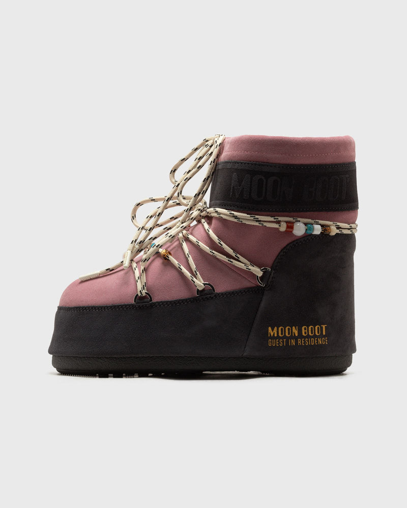 Moon Boot X Guest in Residence Icon Low Grey|pink