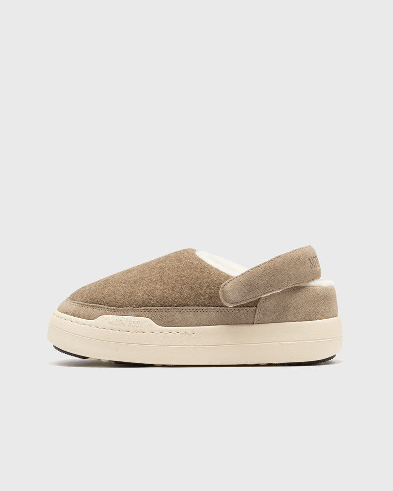 Moon Boot Mb Park Clog Felt Beige