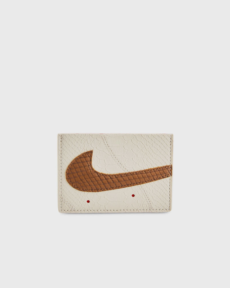 Nike AF1 Card Wallet Snake Beige
