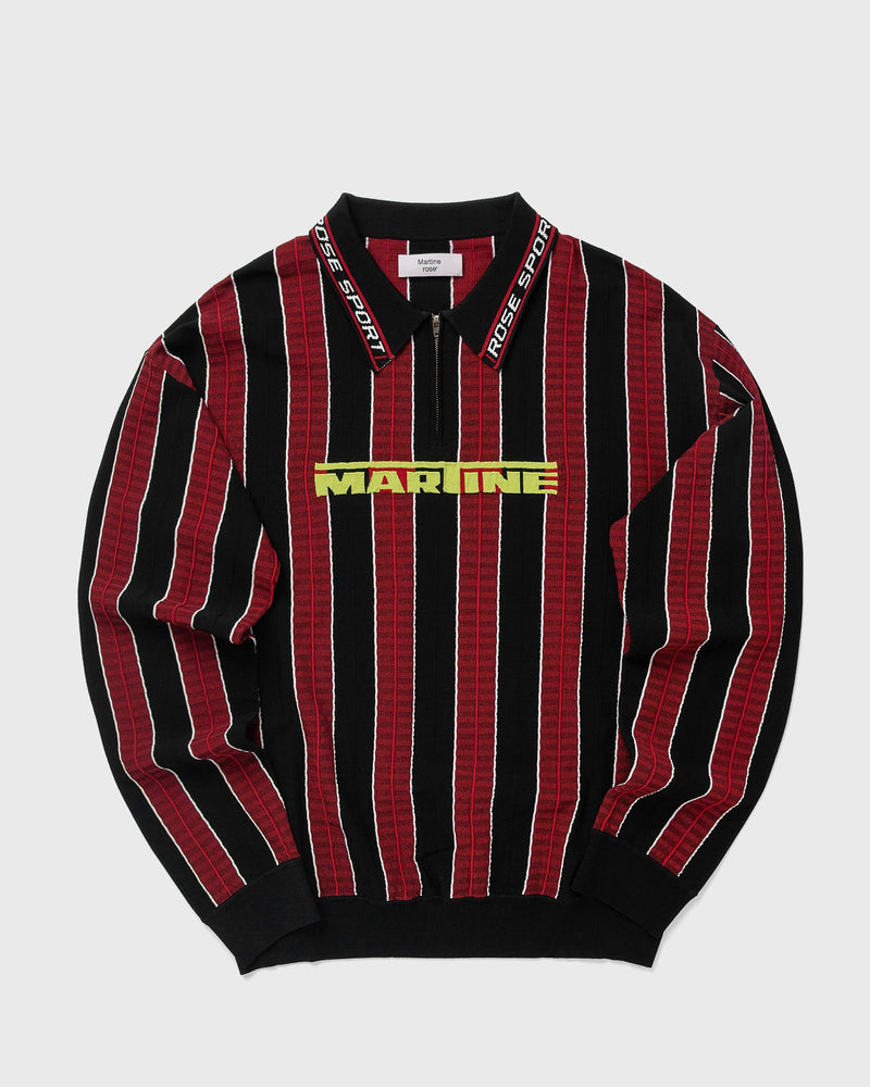 Martine Rose Logo Polo Red