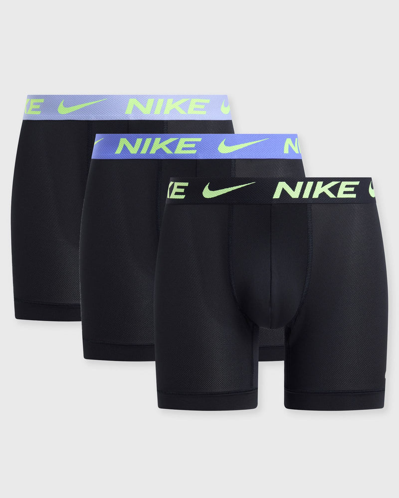 Nike Elite Breathe Boxer Brief 3PK Black