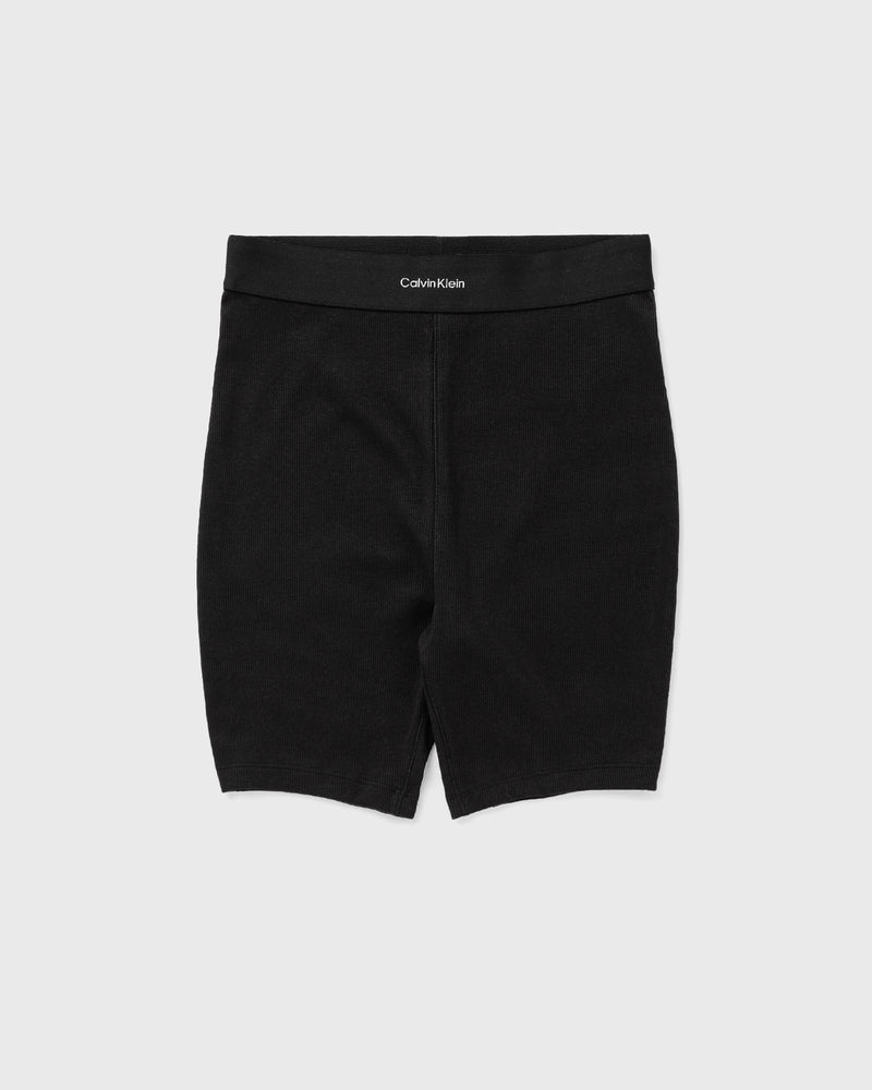 Calvin Klein Underwear Womens Cotton Stretch Rib Bike Short Black