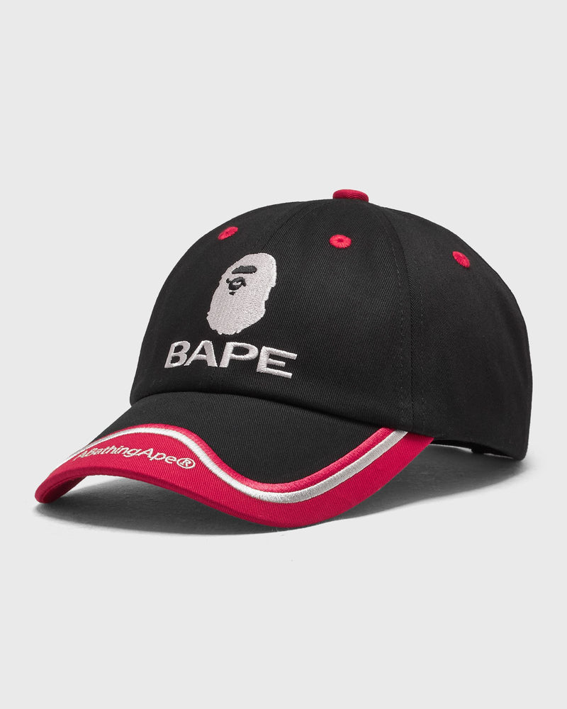 A Bathing Ape Football Team Cap Black